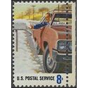 #1498 8c Postal Service Employees Rural Mail Delivery 1973 Mint NH