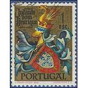 Portugal # 860 1960 Used Paper Stuck on Back