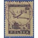 Poland #C14 1946 Used Purple CDS