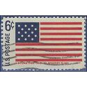 #1346 6c Historic American Flags Fort McHenry 1795-1818 1968 Used