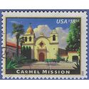 #4650 $18.95 Express Mail Carmel Mission 2012 Used Crease