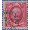 Sweden #  58 1891 Used