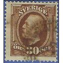Sweden #  62 1891 Used