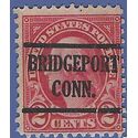 # 634 2c George Washington 1926 Used Precancel BRIDGEPORT CONN.