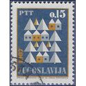 Yugoslavia # 845 1966 Used