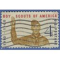 #1145 4c Boy Scout Jubilee 1960 Used