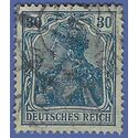 Germany # 123 1920 Used