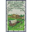 #1542 10c 200th Anniversary Fort Harrod Kentucky 1974 Used