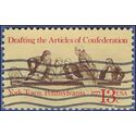 #1726 13c Drafting the Articles of Confederation 1977 Used