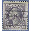 # 502 3c George Washington 1918 Used Precancel SANTA ROSA CALIF.