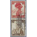 Germany #B 69,B74 1935 Used Attached Pair