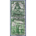 Germany #B 71,B72 1935 Used Attached Pair