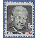 #1394 8c Dwight D. Eisenhower 1971 Used