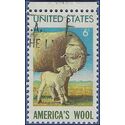 #1423 6c American Wool Industry 1971 Used