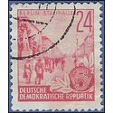 Germany DDR # 163a 1953 CTO