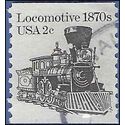 #1897a 2c Locomotive 1870s Coil Single 1982 Used