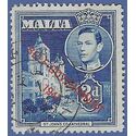 Malta # 214 1948 Used