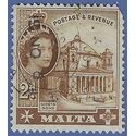 Malta # 250 1956 Used