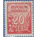 Indonesia # 375 1951 Used