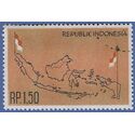 Indonesia # 597 1963 Used