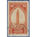 French Morocco #102 1923 Used