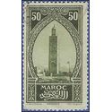 French Morocco #105 1927 Used