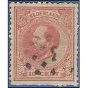 Netherlands #  25 1872 Used