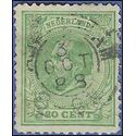 Netherlands #  28 1872 Used CDS
