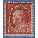# 512 12c Benjamin Franklin 1917 Used