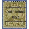 # 640 8c Ulysses S. Grant 1927 Used Precancel FORT DODGE IOWA