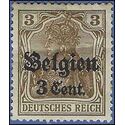 Belgium German Occupation #N11 1916 Mint HHR Minor Thins