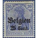 Belgium German Occupation #N17 1916 Mint HHR