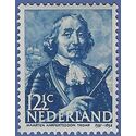 Netherlands # 254 1943 Mint H Thin