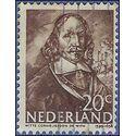 Netherlands # 257 1943 Used H Toned Edge