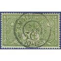 Netherlands #B  2 1906 CTO Jan 31 1907