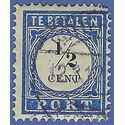 Netherlands #J 13 1901 Used