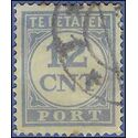 Netherlands #J 68 1928 Used Toned Edge