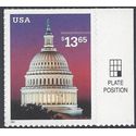 #3648 $13.65 Express Mail Capitol Dome 2002 Mint NH