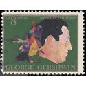 #1484 8c American Arts George Gershwin 1973 Used