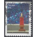 #5145 (47c Forever) Holiday Candle in Window 2016 Used