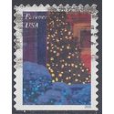 #5148 (47c Forever) Christmas Tree in Window Booklet Single 2016 Used