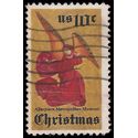 #1550 10c Christmas Angel 1974 Used