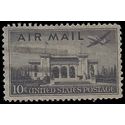 Scott C 34 10c US Air Mail Pan American Building 1947 Used