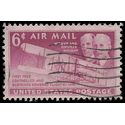 Scott C 45 6c US Air Mail Wilbur and Orville Wright 1949 Used