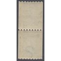 # 390 1c Benjamin Franklin Coil Pair 1910 Mint NH