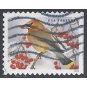 #5127 (47c Forever) Songbirds Cedar Waxwing 2016 Used