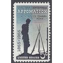 #1182 5c Appomattox 1865 Civil War Centennial 1965 Mint NH