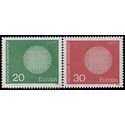 Germany #1018-1019 1970 Mint NH Set of 2