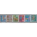 Germany #1022-1027 1970 Used Set of 6