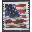#5158 (49c Forever) US Flag Coil Single (BCA) 2017 Used